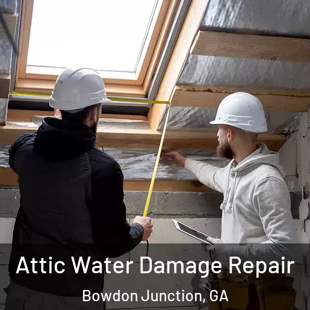  Attic Water Damage Repair Bowdon Junction, GA