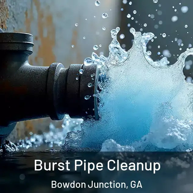  Burst Pipe Cleanup Bowdon Junction, GA