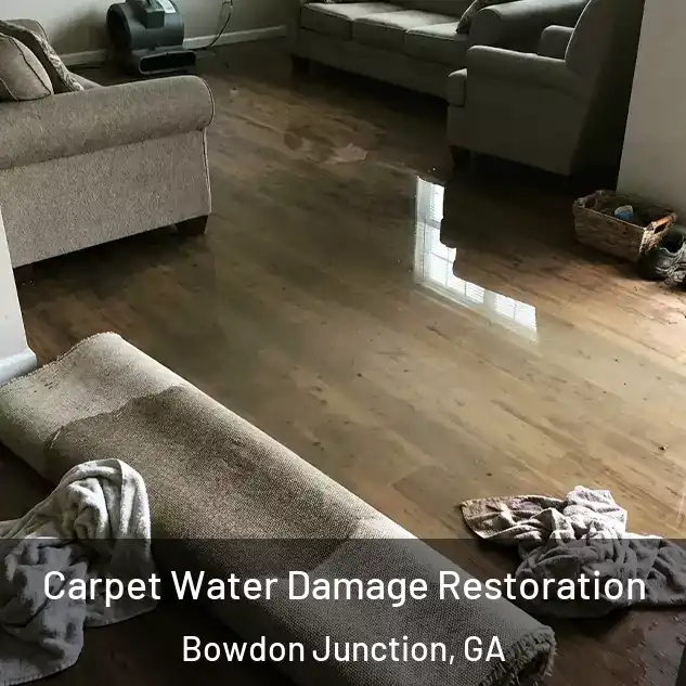  Carpet Water Damage Restoration Bowdon Junction, GA
