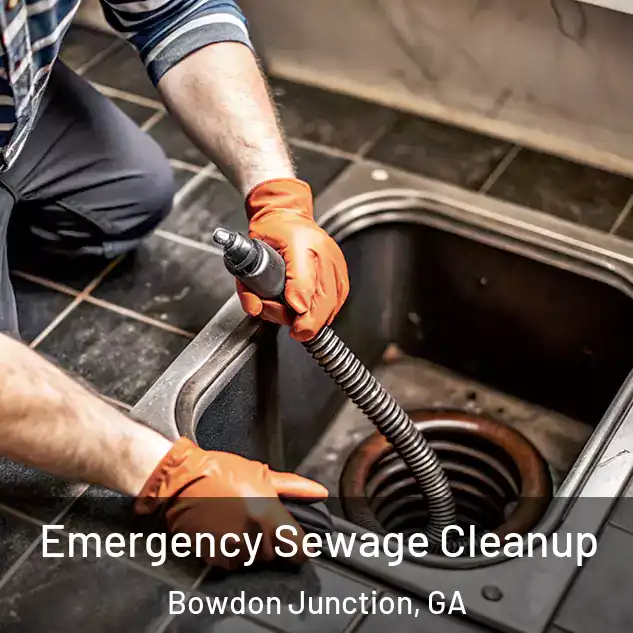  Emergency Sewage Cleanup Bowdon Junction, GA