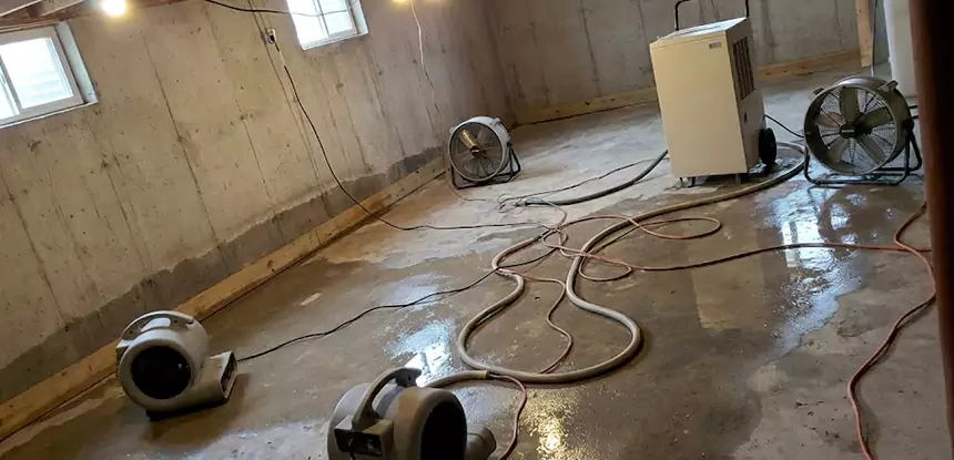 Large-Scale Water Damage Cleanup in Bowdon Junction