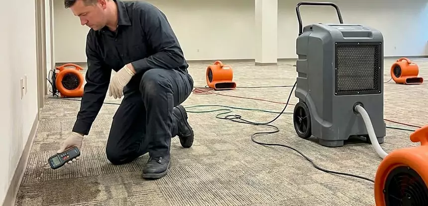 Drying Carpet Padding After Flood in Bowdon Junction