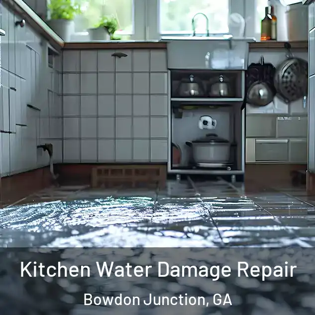  Kitchen Water Damage Repair Bowdon Junction, GA